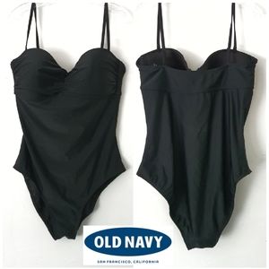 Old Navy Black One Piece Swimsuit